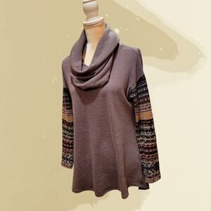 Chris & Carol S Womens Cowl neck sweater T53